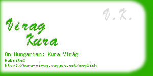 virag kura business card